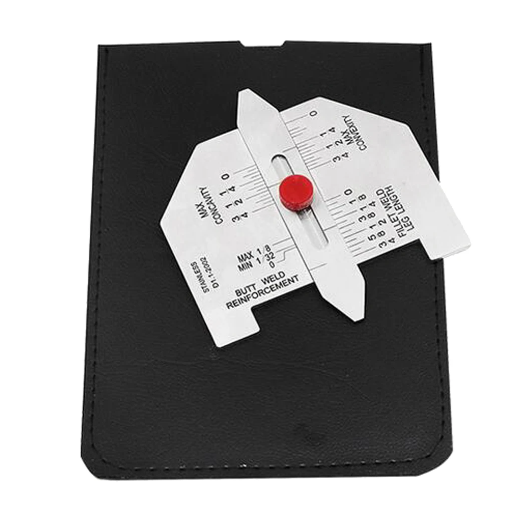 Welding Gauge High Carbon Steel Weld Test Gage Seam Gauge for Accurate Butt Weld and Fillet Weld Inspection