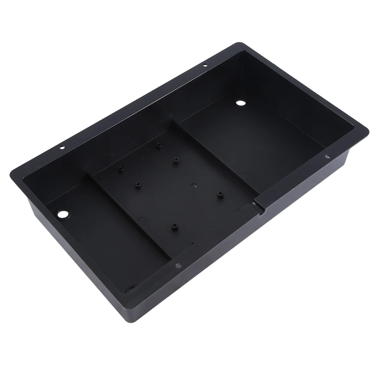 

A06RP DIY Arcade Joystick Replacement Acrylic Panel Case Handle Arcade Game Kit Sturdy Construction Easy to Install Black