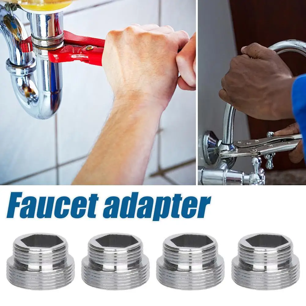 

Stainless Steel Faucet Connector Thread Joints Water Purifier Accessory Kitchen Water Tap Adapter Fittings