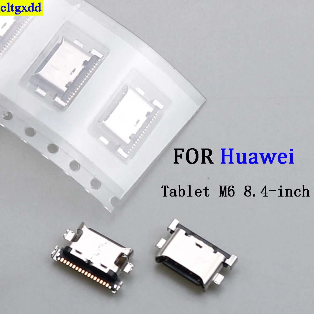 

cltgxdd 2-10piece FOR Huawei Tablet M6 8.4-inch VRD-AL09 USB Base Charger Tail Plug Connector Charging Port Plug Interface Built