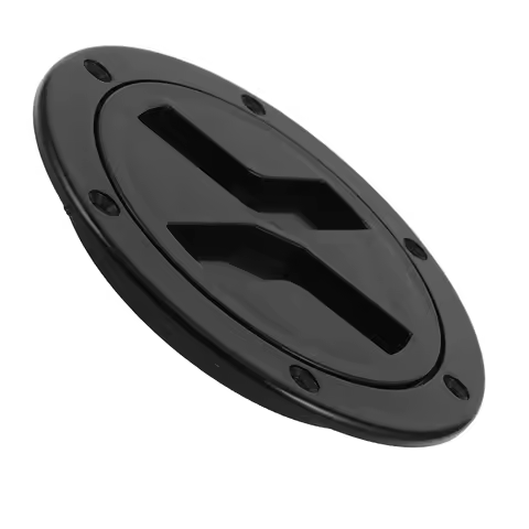 Boat Deck Plate Hatch Non Slip Inspection Cover 13.7cm Detachable Watertight Lid for Marine Yacht Kayak Access