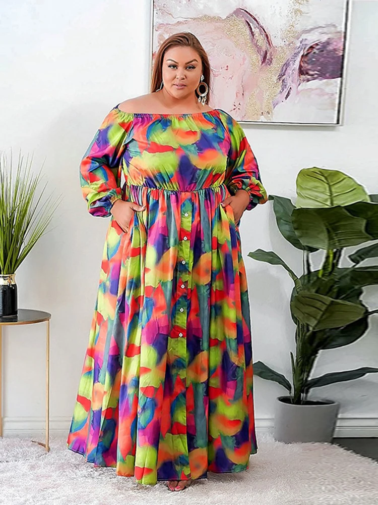 Vestidos Elegantes y hermosos para mujer, vestidos largos para mujer, vestido suelto ligero Sexy, talla grande, venta al por mayor, envío directo,