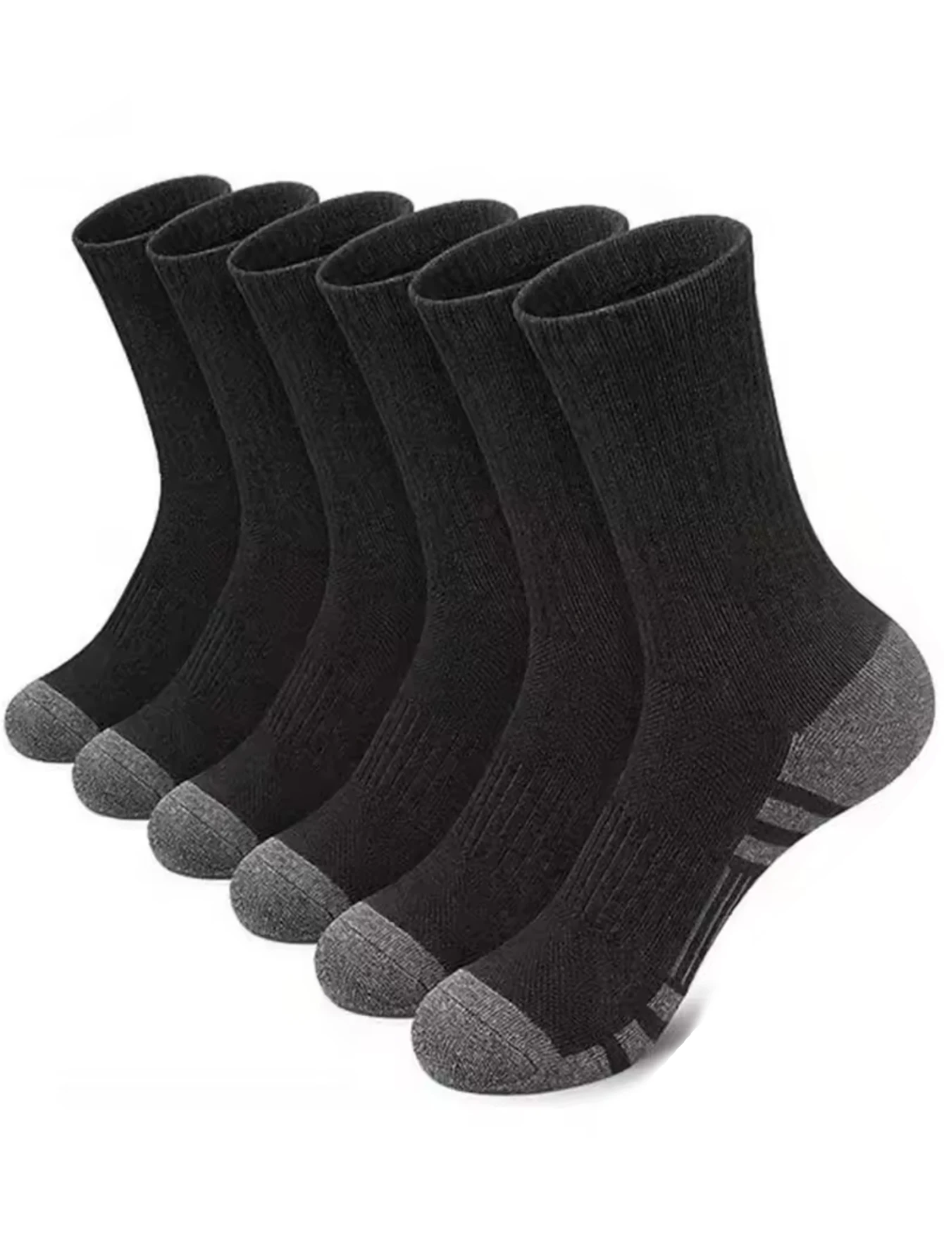 Men's Running Socks 10/30 Pairs Soft Comfortable Summer Sweat Wicking Breathable Basketball Sports Socks for Active Lifestyle