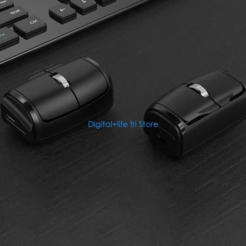 

E06D Finger Mouse Wireless Optical 2.4G for Notebook Laptop 10m Operate Distance