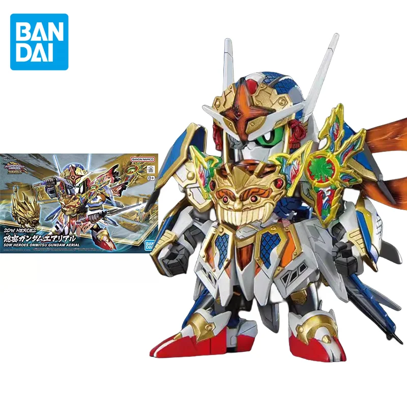 

Bandai оригинальные аниме Гундам SDW герои ONMITSU GUNDAM воздушная экшн-фигурка Сборная модель игрушки подарки для детей