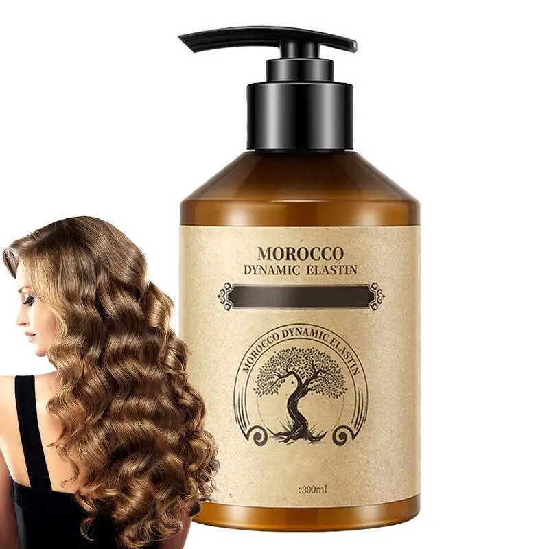 

Anti Frizz Hair Conditioner Long-Lasting Hair Moisturizing Nourishing Lotion Non-Greasy Hair Care Styling Oil For Curly Hair