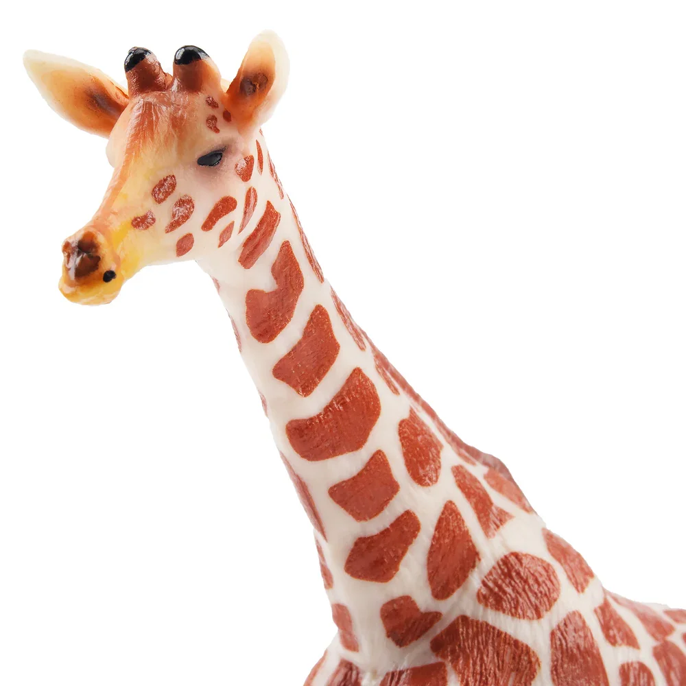 Toymany Simulazione In Piedi Giraffa Fauna Selvatica Modello Animale Giocattolo Mini Figure Bambole Action Figurine Giocattoli Regalo Per Bambini Torta Decora