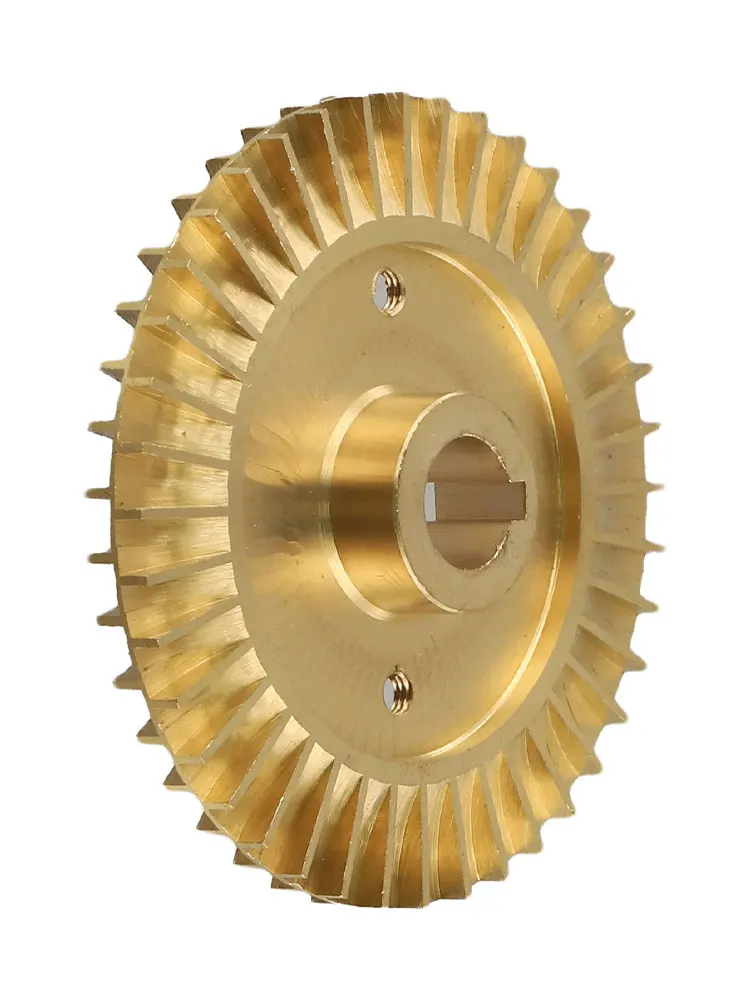 Copper Pump Impeller Brass Water Pump Versatile Applications Industrial Use For Pump Replacement OD60mm ID12mm