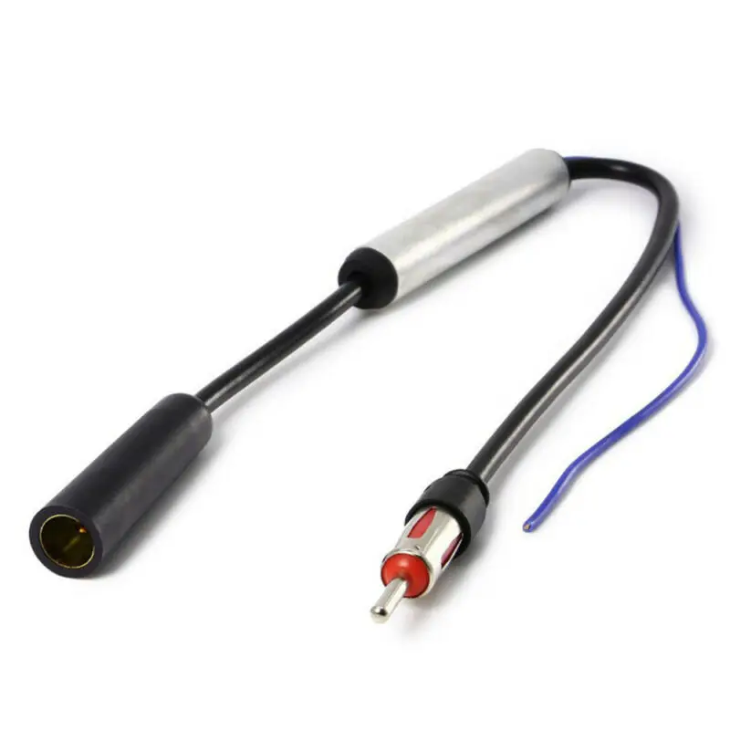 

1pc Car Auto Antenna AM FM Radio Signal Amplifier Booster 48cm Cable Accessories Antenna Amplifier Exterior Parts