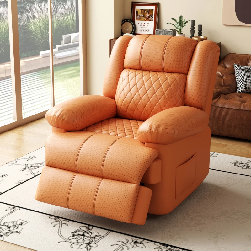 Multifunctional first-class space sofa cabin single person electric massage living room small apartment rocking rotating chair