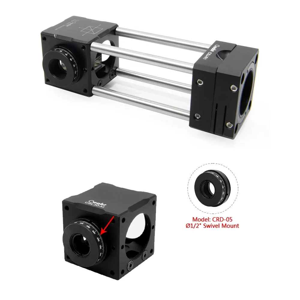 Imagem -04 - Kit Gaiola de Montagem para Cubo com 30 mm Viga de Polarização Kit de Pesquisa com Experimento Óptico