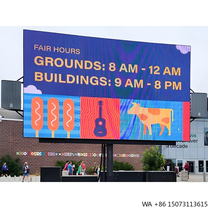 

Outdoor P2.6/P2.97/P3.91 LED Panel 500x500mm Super Light IP65 Quick Install for Stage Rental