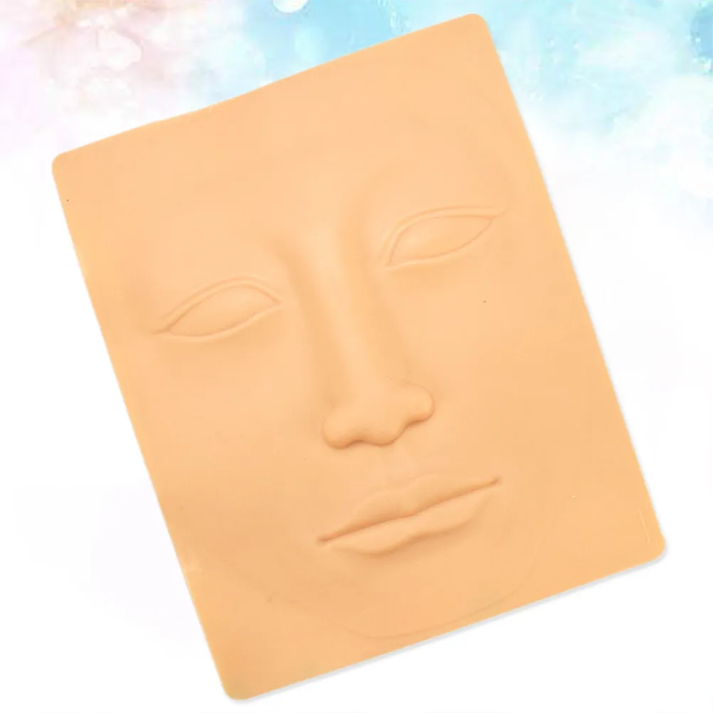 3D Fake Practice Skin Silicone Color Thick Sheets for Microblading Eyebrow Eyeliner Training Tattoo Practice