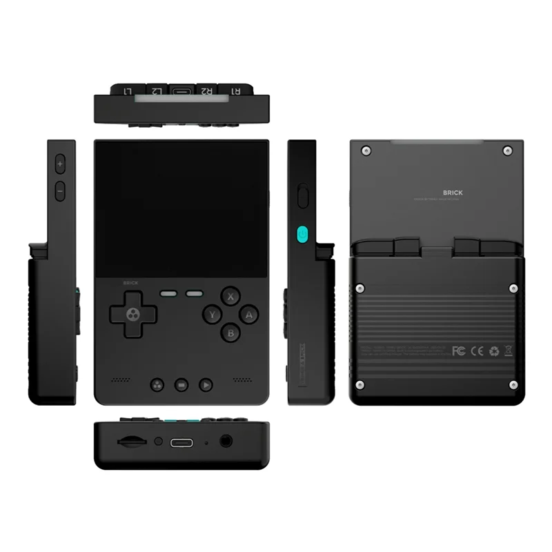 

BRICK Handheld Game Console 128GB Portable Linux Video Game Console 3.2Inch 1024X768 IPS Screen Retro Game Controller