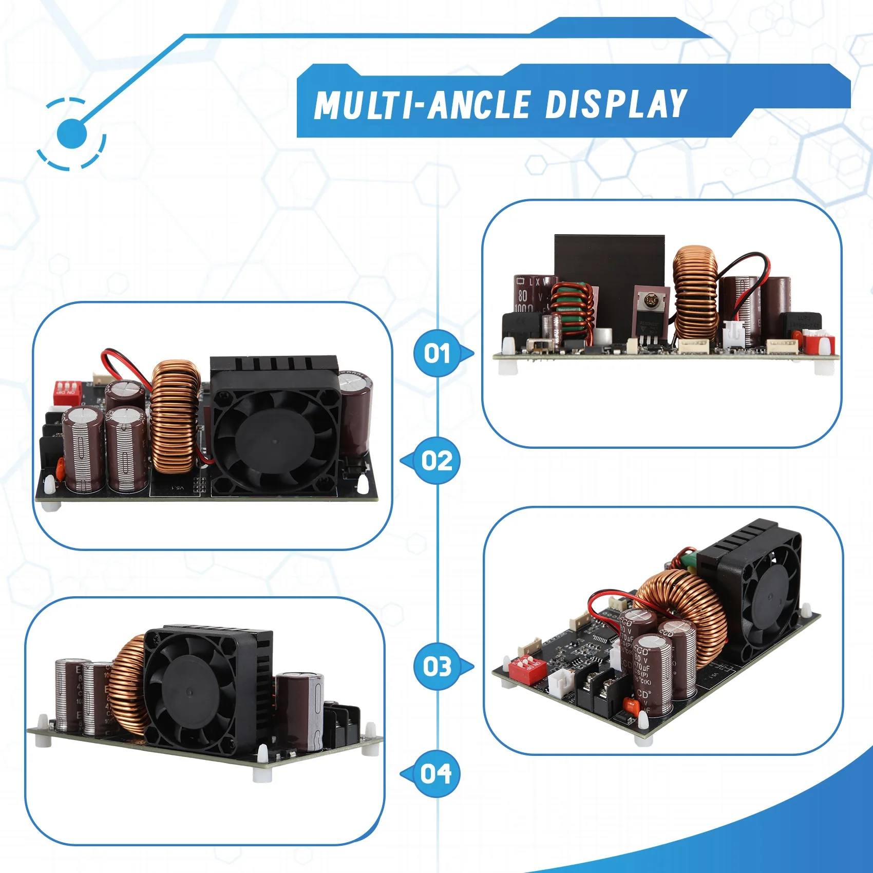 XY6020L CNC Adjustable Direct Current Stabilized Voltage Power Supply Constant Voltage And Current Step-Down Module-A27R