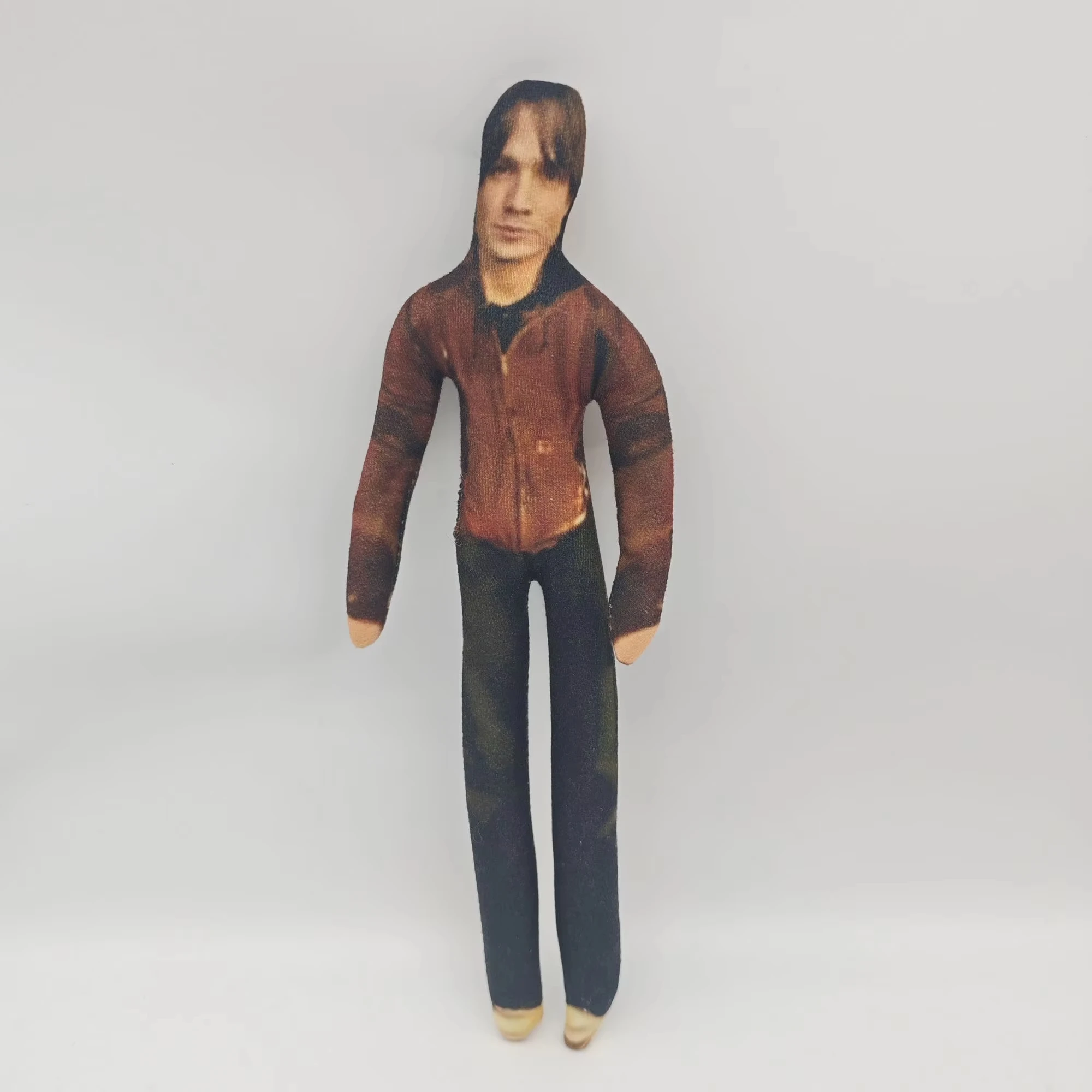 28 cm große, übernatürliche Stoffpuppe mit Skelett, superweiches Plüschtier, Bürodekoration, Weihnachtsgeschenk für einen Freund – Detail 2