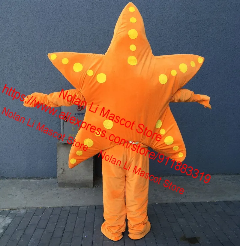 Hot Sale High Quality EVA Material Starfish Mascot Costume Cartoon Set Halloween Birthday Cosplay Makeup Holiday Gift 621