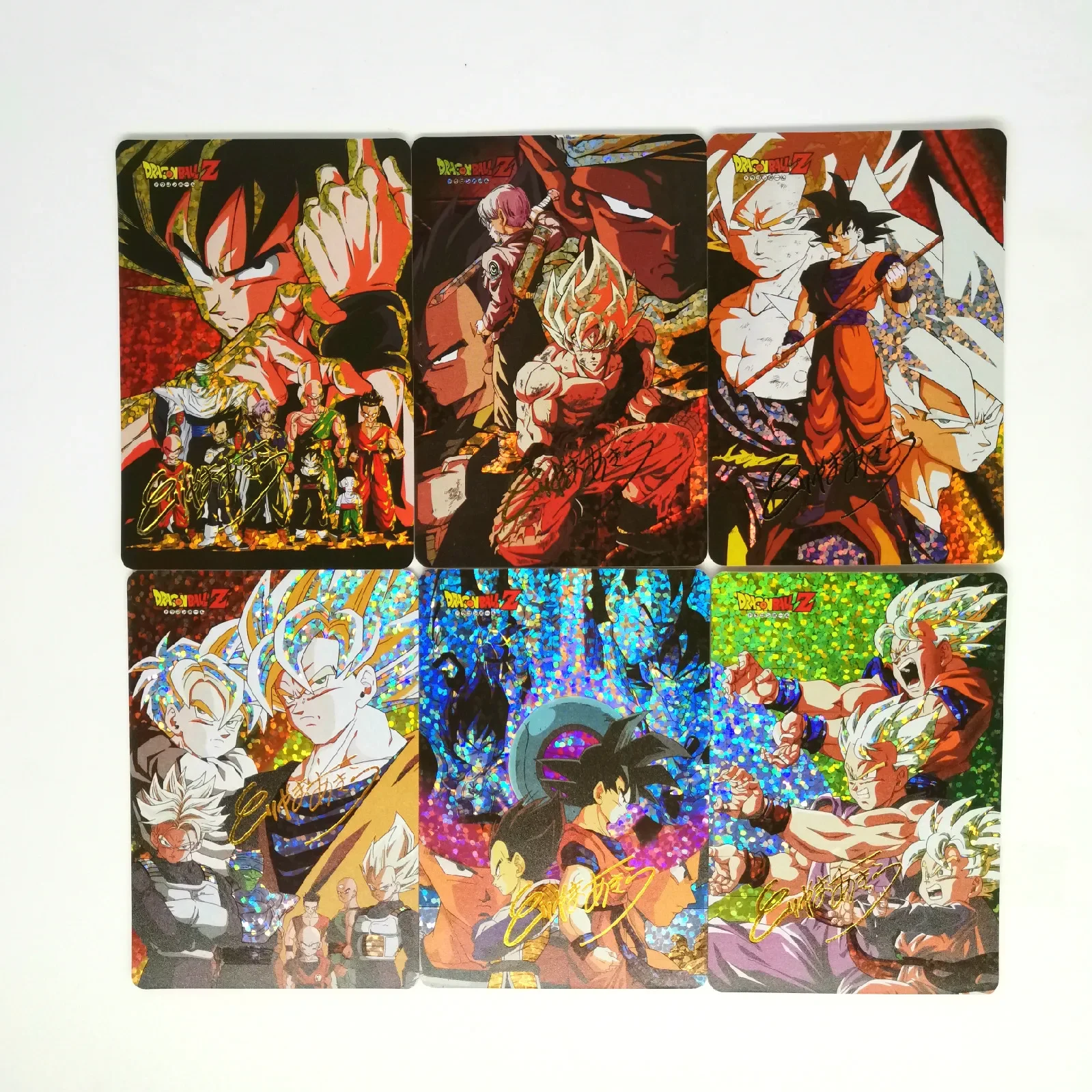 9pcs/set Super Dragon Ball Z Toriyama Akira Signature Heroes Battle Card Ultra Instinct Goku Vegeta Game Collection Cards