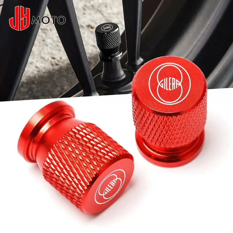 2Pcs Motorcycle Accessories Valve Stem Cap Set Case for Gilera GP800 Fuoco Nexus 500 Runner 50 125 200