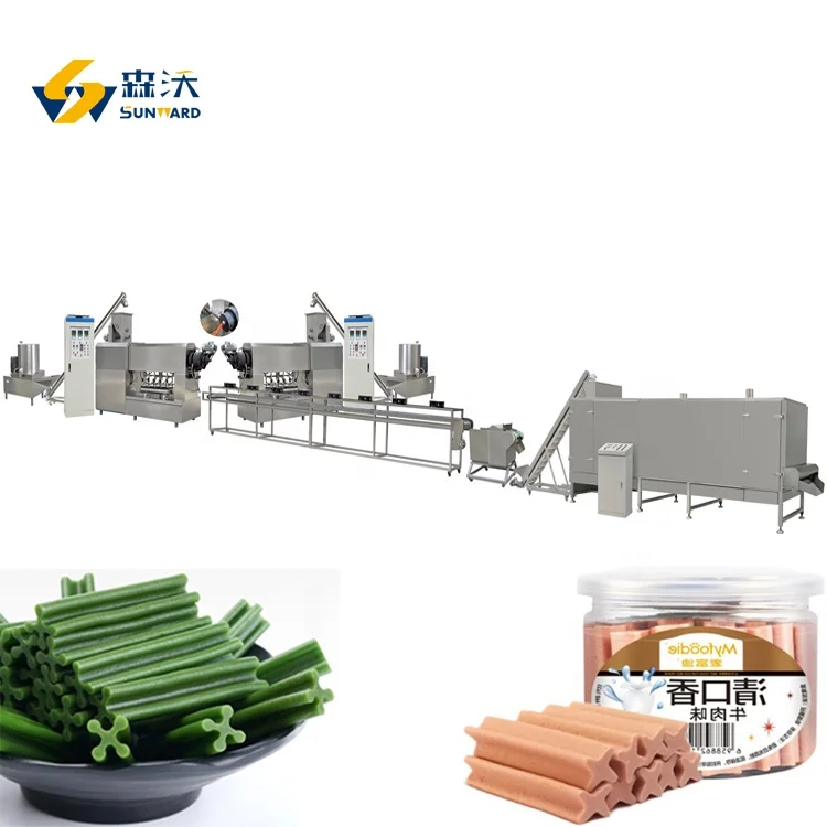 Fabrik Fabrik Jinan Heißer Verkauf Automatische Hundefutter Machen Maschine Fischfutter Extruder
