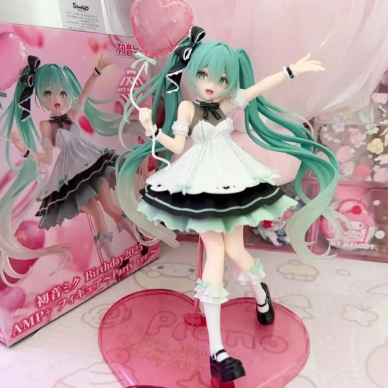 在庫あり-オリジナル-タイトー-アンプ-初音ミク-バースデー2025-パーティーシリーズ-カワイイ-アニメ-フィギュア-モデル-アニメ-フィギュア-コレクション-おもちゃ-人形