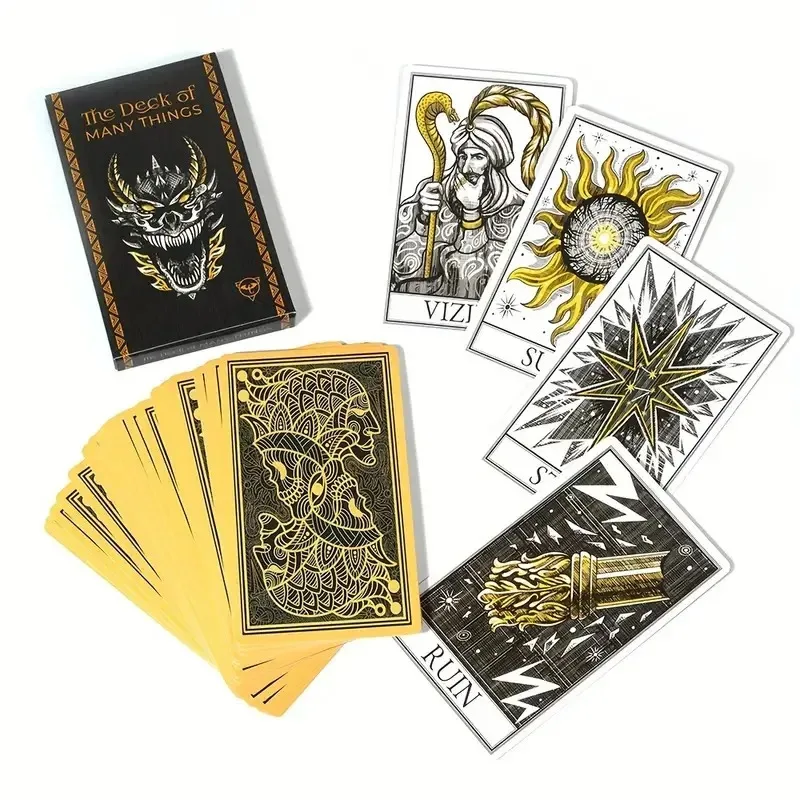 

Deck of Many Things Standard Edition Strategy Card Game Compatible with Dungeons and Dragons 5th Edition