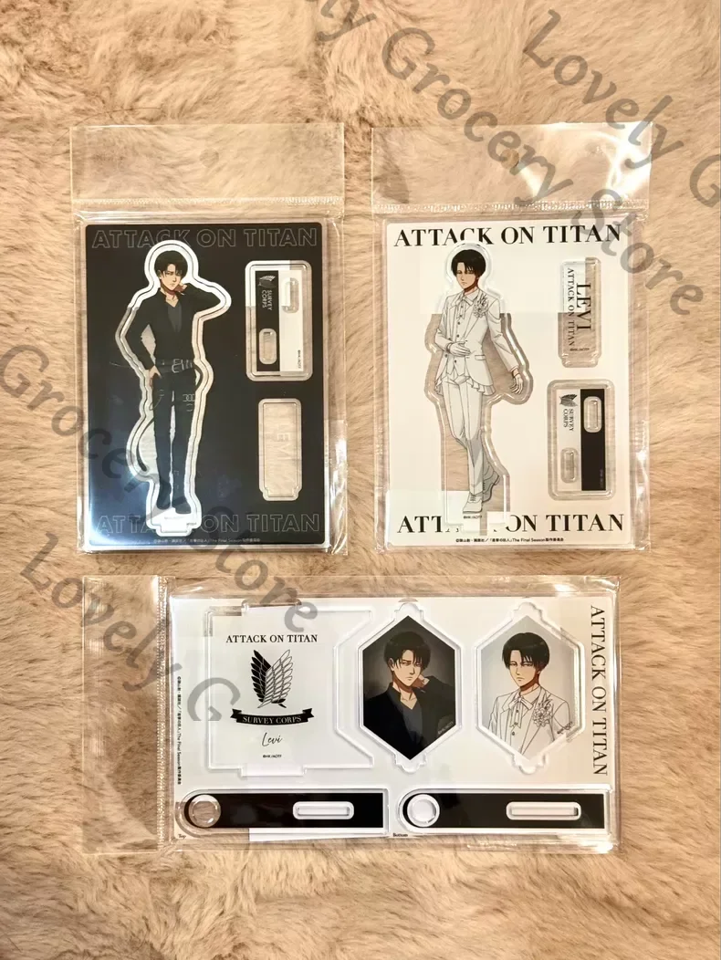 ataque-a-los-titanes-eren-jaeger-levi-ackerman-shingeki-no-kyojin-cosplay-figura-de-acrilico-con-soporte-accesorios-de-anime-para-fans
