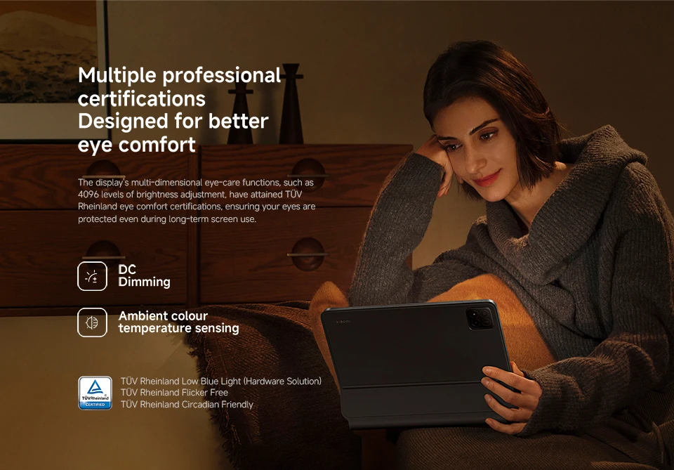 Global Version Xiaomi Pad 7 Snapdragon 7+ Gen 3 Octa-core CPU Tablet 8850mAh 13MP Camera 11.2" 3.2K Display 144Hz 45W Charging
