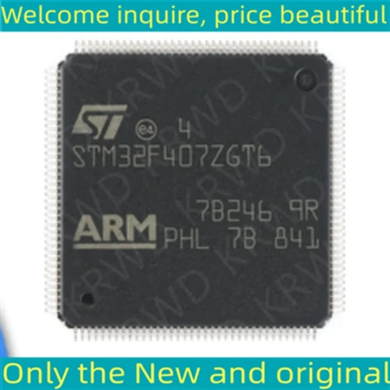 5PCS New and Original STM32F407ZGT6 STM32F407 32F407 LQFP144