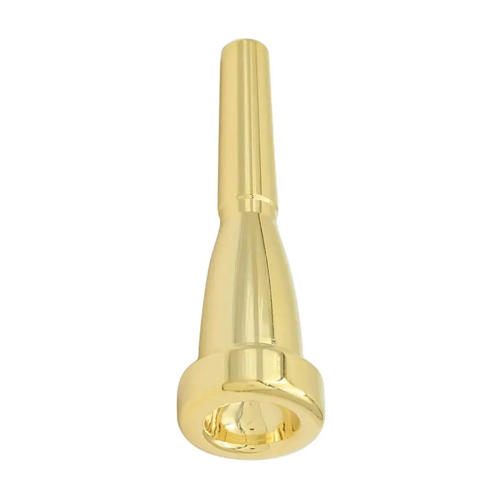 

Silver Plated French Horn Mouthpiece Trumpet Musical Instrument Professional Brass Accessories Band Performance