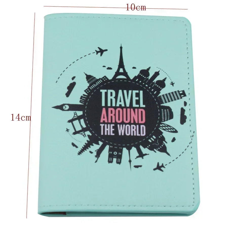 2023 Women Men Travel Credit Card Holder Wallet Travel ID&Document Passport Holder New Cover Travel Passport Cover Card Case