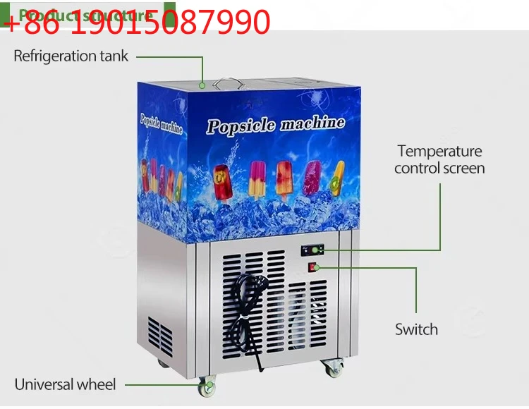 Lolly Electric Mold Maker Rotary Automatic Stick Ice Cream 4 Mould 12000 Popsicle Make Machine 6 Mold