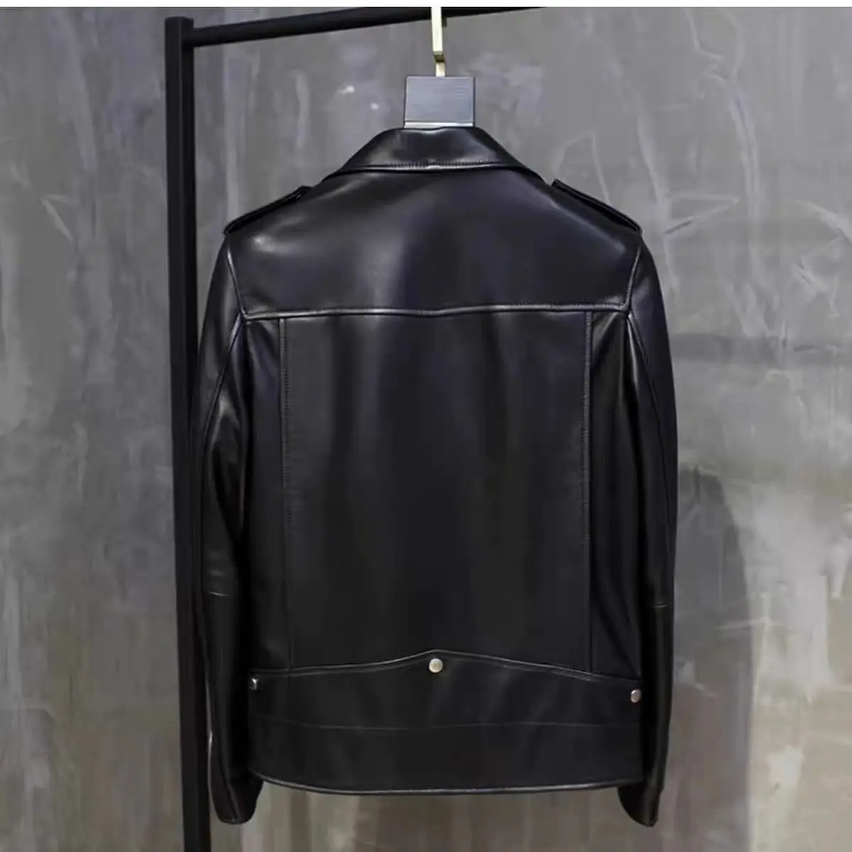 2024 New Autumn Women Faux PU Leather Jacket Casual Lapel Long-sleeve Zipper Outwear Female Motorcycle Streetwear Coat