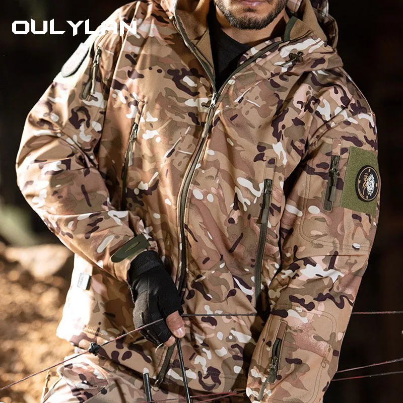 Uniform Set Russian Camouflage Tactical Clothes Men Assault Suit Outdoor Hiking Hunting Working Clothing Equipment