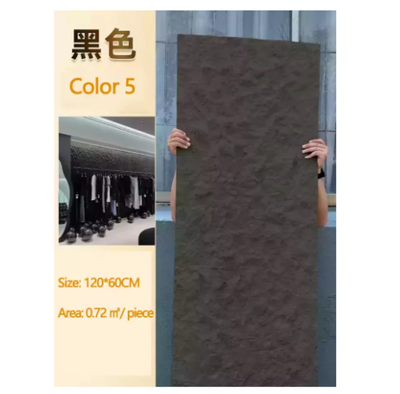 لوحة حائط مزخرفة من الحجر الناعم، طراز بسيط، بورسلين ناعم، خلفية حجرية ناعمة، مركز تسوق، مقهى GN134TB