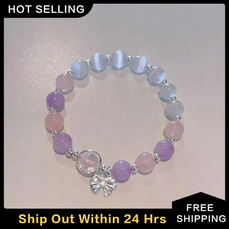 Moon Bracelet High Quality Exquisite Crystal Bracelet Fashion Jewellery Glass Bracelet Fashion Not Easy To Break Beaded Bracelet