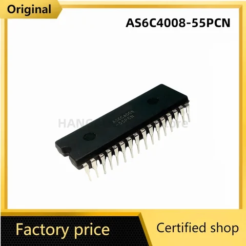 Brand new original AS6C4008-55PCN AS6C4008 SRAM static random access memory IC chip package DIP-32