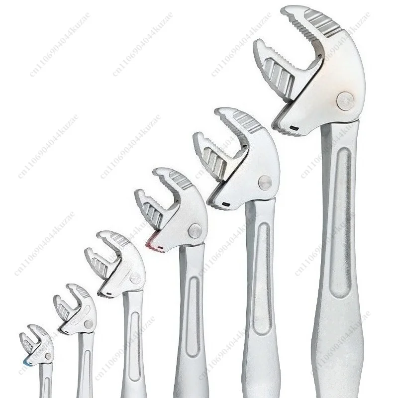 For SMU Crab Claw Quick Self-Adaptive Ratchet Wrench, Industrial Wide Opening Adjustable Spanner