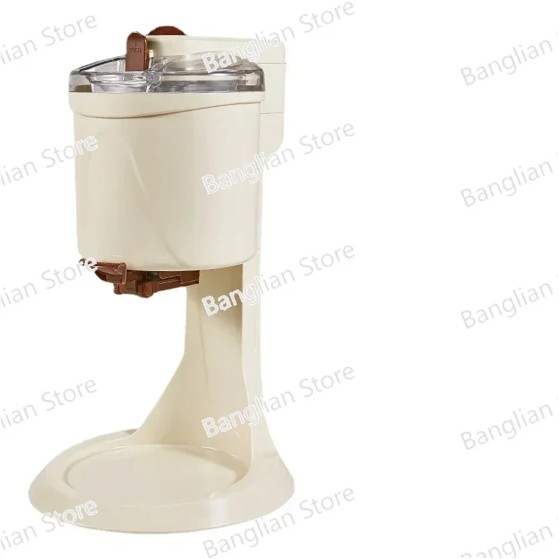 Soft Serve Ice Cream Machine Blender, Small Benny Rabbit Home Mini Fully Automatic Cone Homemade Ice Cream Maker, 220V