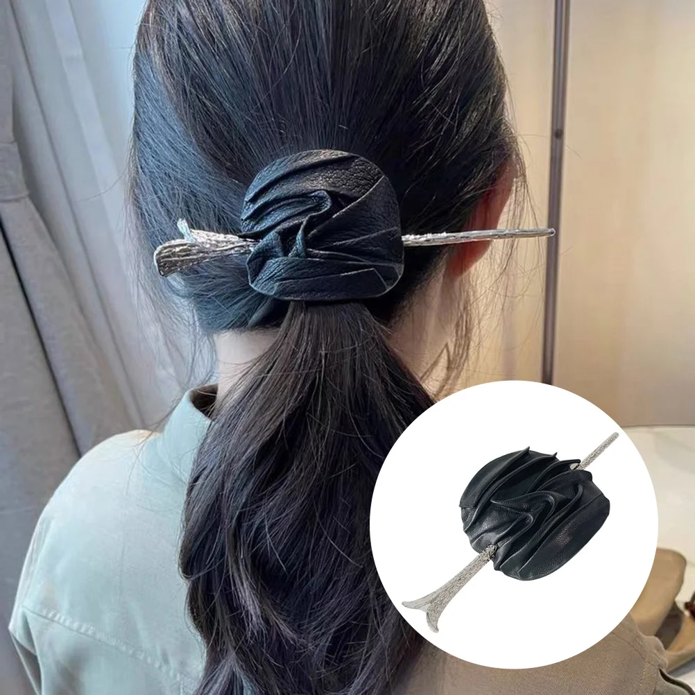 

Stick Pin Bun Holder For Women Vintage Hair Accessories Chignon Clip Ponytail Hairpin Hair Styling Tool