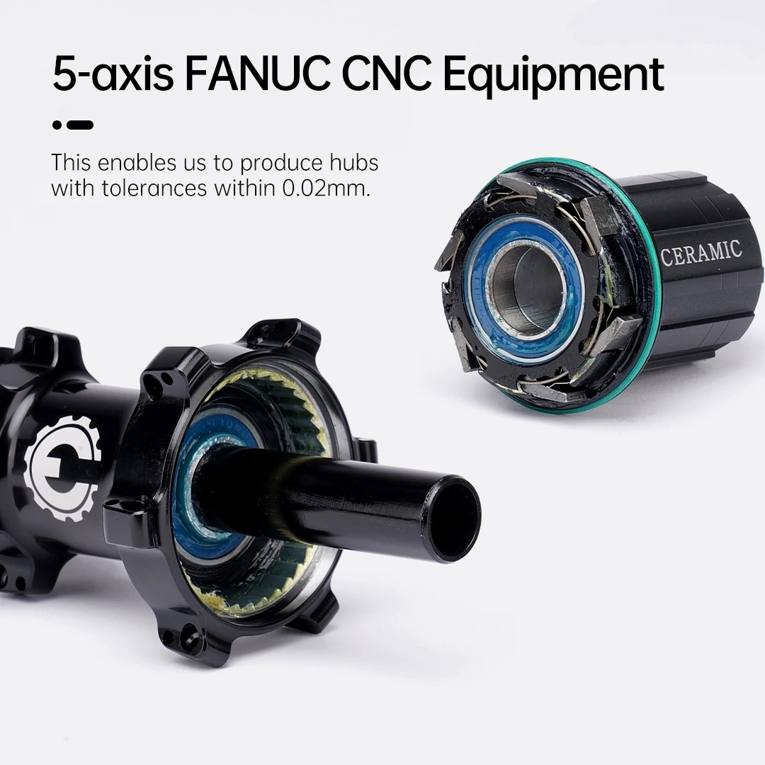 

Bicycle Hub Ceramic Bearing Center Thru/QR-HG/XDR