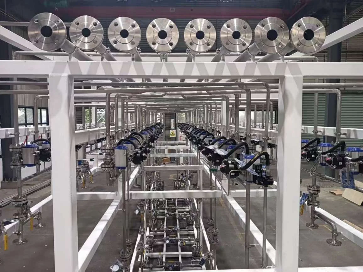 Non-standard Heat Recovery Skid Factory Customized Solutions Bellows Sealed Stop Valve Safety Valve Steam Flow Meter  on Sales