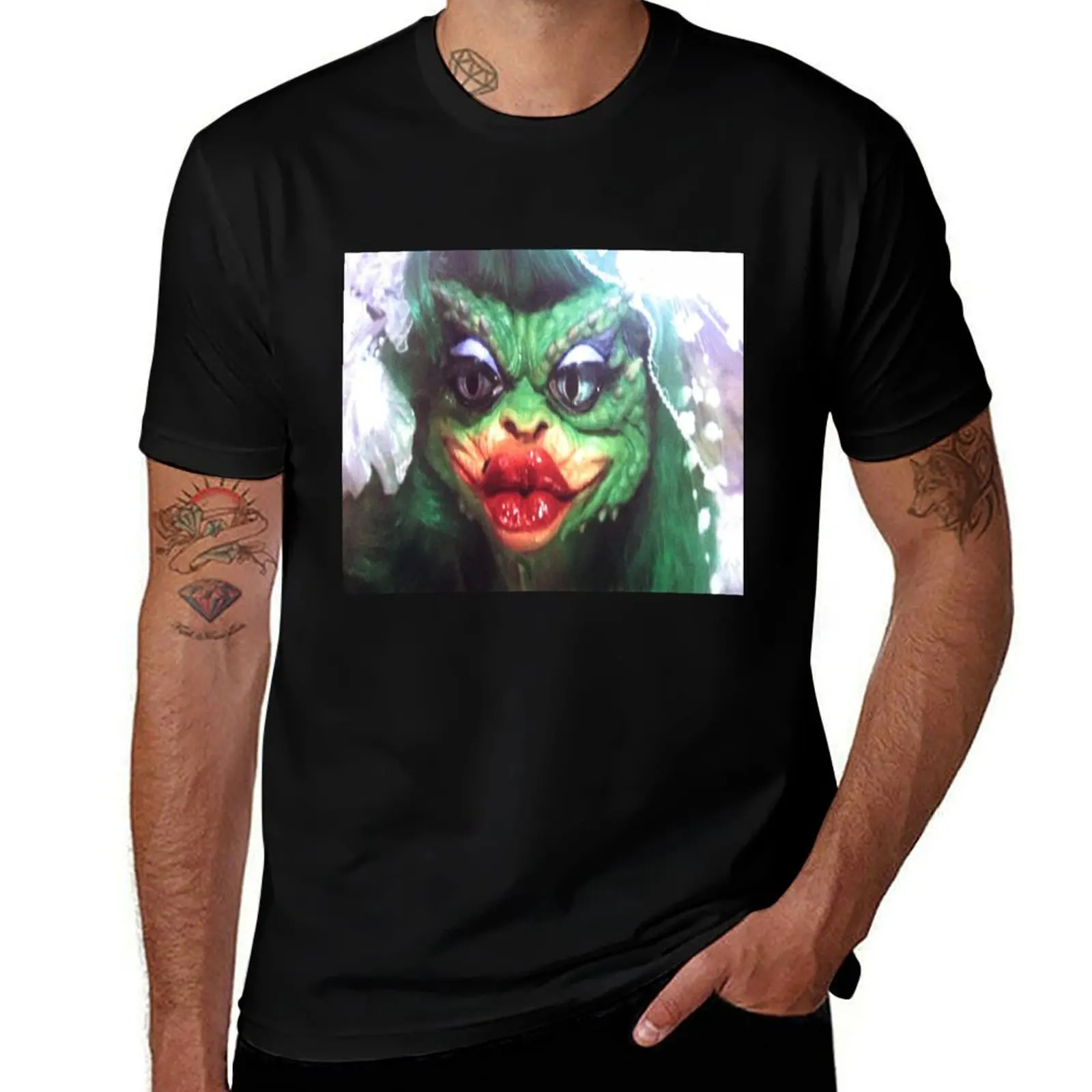

Футболка Gremlin Greta, милая одежда, футболка большого размера с рисунком, винтажная мужская хлопковая футболка