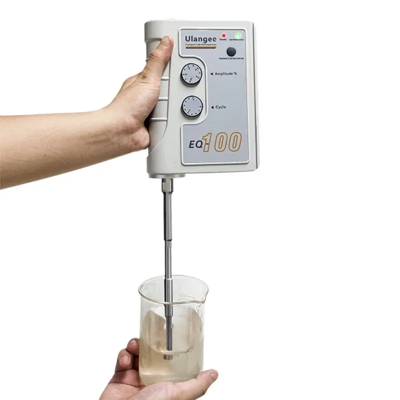 Ultrasonic disperser, automatic frequency tracking laboratory