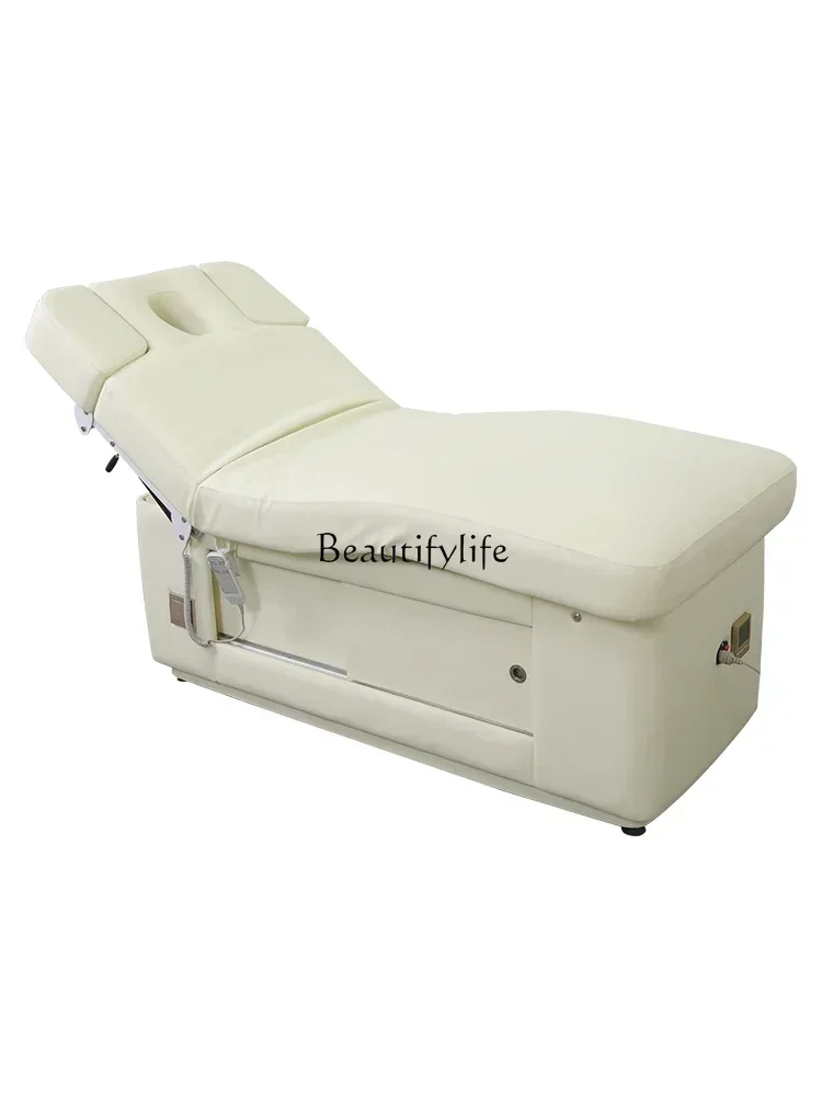 Electric Beauty Bed Medical Massage Lifting Physiotherapy Latex Constant Temperature Heating Beauty Salon Special