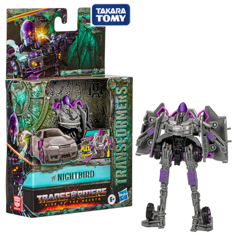 Takara Tomy Hasbro Transformers Legacy Armada Universe NightBird Evolution Voyager Action Figure Robot Collection Hobby Toy 15cm