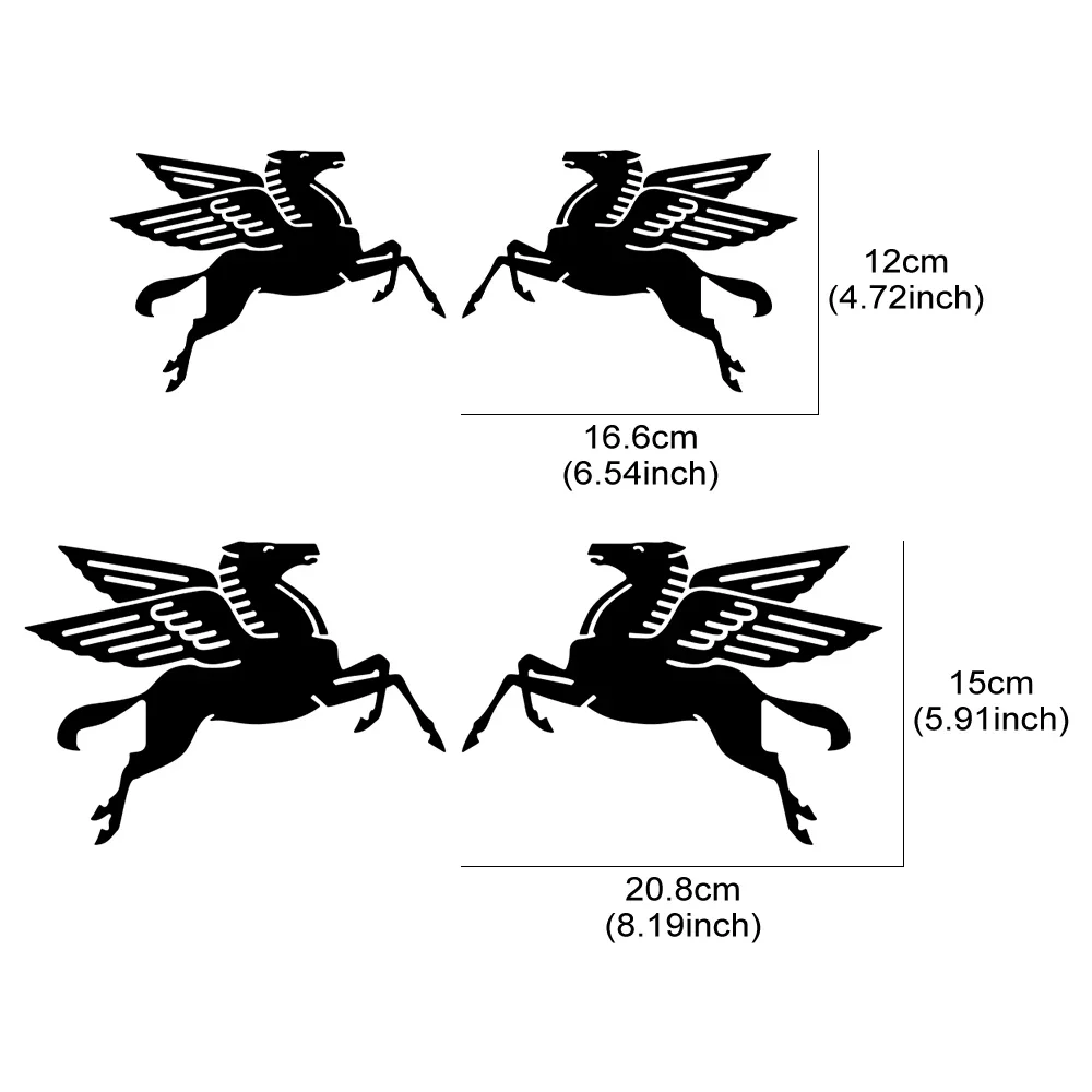 ペガサスパワーカーステッカー,カーアクセサリー,装飾ステッカー,ポルシェ,BMW,アウディ,フォルクスワーゲン,ルノー,トヨタ,ホンダ,ダチア