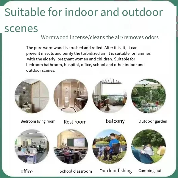 もぐさロール伝統的なもぐさ療法中国のヒエルバスメディスナーレ灸スティック暖かい経絡マッサージヘルスケア ﻿