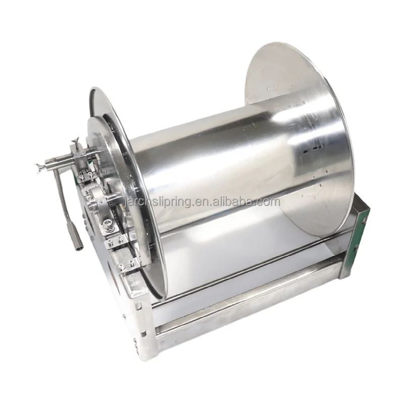 Motor Reel Custom Medium Duty Hand Crank Reel Grease 250 Ft Auto Stainless Steel Cable Reels Drum Extension Cord Reel