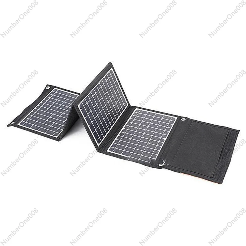 30W 14V Foldable Solar Panel USB Charger Outdoor Solar Cells Plate Power Monocrystalline Silicon Portable Foldable Solar Panel